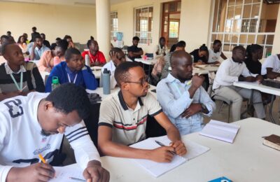 Students in class