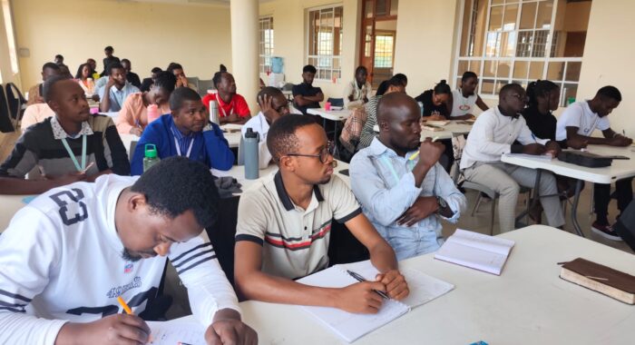 Students in class