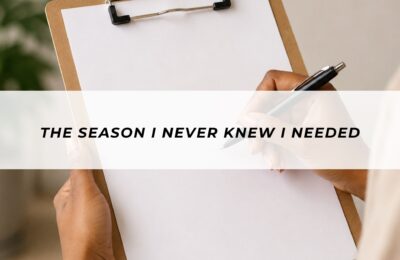 The season I never knew I needed